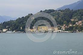 Look At Cadenabbia Town Panorama Bank Promenade In Lake Como In Italy Comer See Bilder Lombardei