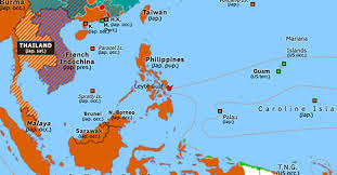 It was fought between the imperial japanese navy and allied naval forces in the seas around and to the east of the philippine islands. Battle Of Leyte Gulf Historical Atlas Of Asia Pacific 23 October 1944 Omniatlas