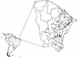 Canais de atendimento a rede de ouvidoria e acesso à informação do estado do ceará também pode ser acessada fora do sistema ceará transparente Location Of Ceara Brazil And The Reservoir Inflow Locations 1 Oros Download Scientific Diagram