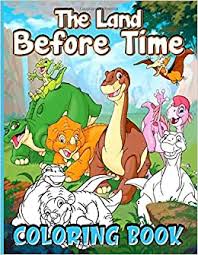 25 the land before time printable coloring pages for kids. The Land Before Time Coloring Book Amazing The Land Before Time Adult Coloring Books Colouring Page Moss Tomas Amazon Es Libros