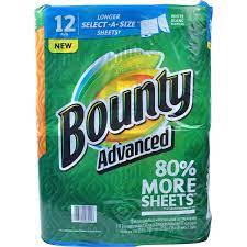 Bounty Basic Select A Size Paper Towels White 12 Rolls Towels Napkins From Costco In Austin Tx Burpy Com