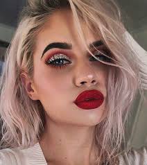 Pinterest Nandeezy Makeup Looks Red Lip Makeup Red Makeup
