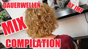 Ein wunderschönes ergebnis mit unseren haaren. Dauerwellen Mix A Lot Of Different Perms Compilation By Joerg Mengel Friseure Youtube