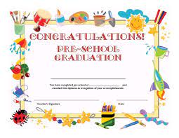 Get Our Example Of Pre Kindergarten Certificate Template Graduation Certificate Template Kindergarten Graduation Certificate School Certificates