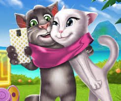 Tom Ile Angela Selfie Tom Ile Angela Selfie Oyunu Kiz Oyunlari Oyun