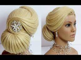 Elegant Bun Hairstyle Wedding Prom Updo For Long Hair Tutorial Youtube Long Hair Updo Hair Tutorials For Medium Hair Wedding Hairstyles For Long Hair