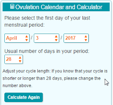 Accurate Ovulation Calculator