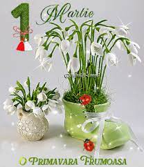 Pps P Ul Conp3 1 Martie O Primavara Frumoasa Happy Day Gif Merry Christmas Everyone Happy Birthday Italian