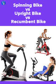 Spinning Bike Vs Upright Bike Vs Recumbent Bike Upright Bike Recumbent Bike Workout Spin Bike Workouts