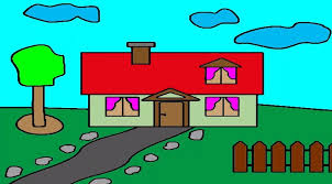 Kumpulan gambar hitam putih bw untuk diwarnai freewaremini. Contoh Gambar Rumah Sederhana Anak Sd Rumah Joglo Limasan Work