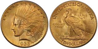 The coinage act of 1792 was the legislation which first sanctioned the production of us. 1933 10 Regular Strike Indian 10 Pcgs Coinfacts