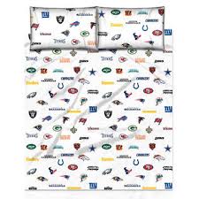Sheets that actually fit your bed can make a huge difference. Nfl Sheet Set Football League Teams 4pc Full Size Bed Sheets