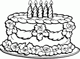 Here is a series of colorings on the theme of kids! Printable Birthday Cake Coloring Home