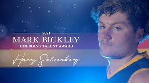 Schoenberg claims Mark Bickley Emerging Talent Award