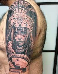 Aztec Jaguar Tattoo Novocom Top