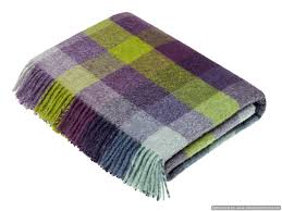 Stay safe and bank digitally. Sofa Sesseluberwurfe Bronte National Trust Killerton Grey Pink Check Shetland Wool Blanket Throw Mobel Wohnen