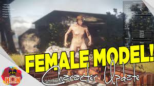The Female Character Model looks Great. : r/playrust