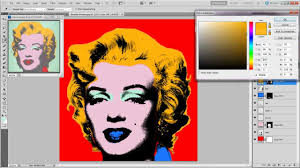 Instead of observing flowers in nature, andy warhol found his botanical inspiration in a 1964 issue of modern photography. Photoshop Basics Andy Warhol Silk Screen Youtube