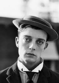 Joseph "Buster" Keaton, legendary Golden Era actor/director, known for  deadpan comedy. Born into a vaudeville family, he was tossed around by his  dad during acts (as part of the show) and would