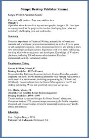 Sample Desktop Publisher Resume Sample Desktop Publisher Resume Type Your Address Here Type Your Address Here Objective A Position Where I Can Utilize My Web A