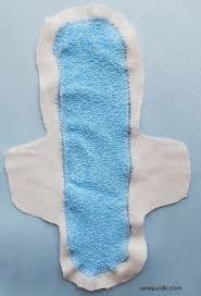 The outer line is to be used for the main fabrics and plastic lining if you wish to have one, and the inner core layer is demarcated by the inner line. Diy Reusable Cloth Menstrual Pads Tutorial Make Your Own Sanitary Pads Sew Guide
