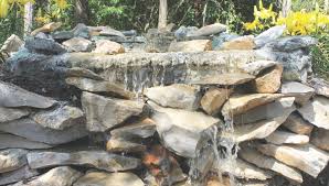 Backyard stream ponds backyard backyard door steep backyard large backyard garden waterfall waterfall fountain outdoor water features water features in the garden. Diy Garden Waterfall Projects The Garden Glove