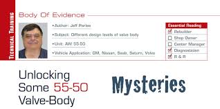 Ever wanted to explore the r&d department of a corporation? Unlocking Some 55 50 Valve Body Mysteries Transmission Digest