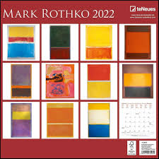 Bekannt sind seine meist großformatigen gemälde mit horizontal . Mark Rothko 2022 Wand Kalender Broschuren Kalender 30x30 30x60 Geoffnet Kunst Kalender Kalender Bestellen