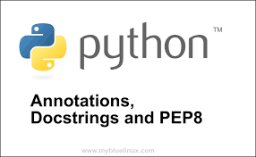 Python docstrings can be written following several formats as the other posts showed. Python Docstrings Annotations And Pep8 Mybluelinux Com
