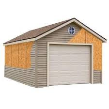 Best Barns Greenbriar 12 Ft X 20 Ft Prepped For Vinyl Garage Kit Without Floor Greenbriar 1220 In 2020 Barn Kits Wood Garage Kits Best Barns