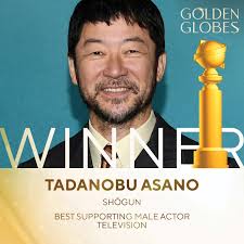 Round of applause because Tadanobu Asano just won a #GoldenGlobes award for  Best Supporting Male Actor