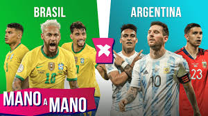 Já para o argentina, vale todo esforço para vencer fora de casa, contra a forte seleção da brasil. Brasil X Argentina Final Da Copa America Mano A Mano Youtube