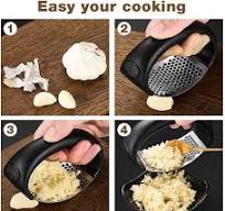 Amazon.com: Garlic Press Rocker, Portable Manual Stainless ...