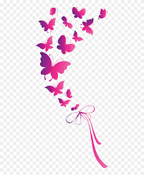 Download Hd Butterfly Euclidean Vector Clip Art Pink Butterfly Png Hd Transparent Png And Use The Free Clipart For Your In 2021 Pink Butterfly Free Clip Art Clip Art