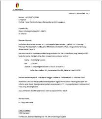 Salah satunya adalah masa kerja atau masa kontrak. Contoh Surat Keterangan Berhenti Bekerja Dari Perusahaan Paklaring Contoh Seputar Surat