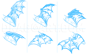 Dragon fans are not innocent either. How To Draw Dragon Wings Step By Step Drawing Guide By Dawn Dragoart Com