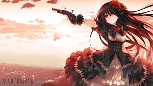 Anime Date A Live 1080p Wallpaper Hdwallpaper Desktop In 2020 Date A Live Anime Date Kurumi Tokisaki