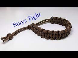 Wide endless falls bracelet design without buckle. Adjustable Paracord Survival Bracelet No Buckle Sliding Knot Cobra Weave How To Make Mad Max Paracord Bracelet Paracord Bracelet Tutorial Paracord Bracelets