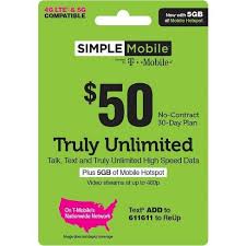 Email address * email address * : Simple Mobile 50 Unlimited Talk Text Data Prepaid Card Email Delivery Target