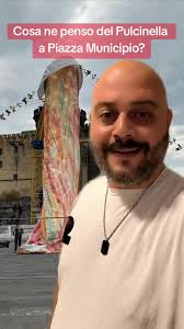 Statua Pulcinella a Napoli