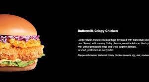 Buttermilk Crispy Chicken Mcdonald S Singapore Burger Price Review