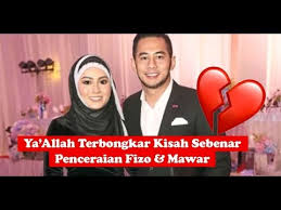 Fizo & mawar, seri kembangan. Ya Allah Terbongkar Kisah Sebenar Penceraian Fizo Mawar Tv Terlajak Laris Youtube