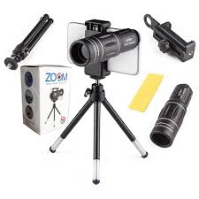 Wrumava Universal Mobile Phone 18x Zoom Lens Kit Telephoto Lens Effect High Definition Lens Long Focus Monocular Phone Telesc Zoom Lens Phone Lens Mobile Phone