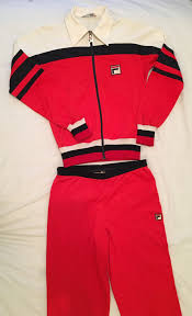 Fila Guillermo Vilas Full Suit 1970 S Vintage Tennis Avec Images