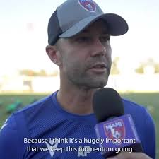 PREGAME 🎙, Head Coach Anthony Pulis aims to keep our momentum going.