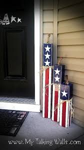 Firecracker Tutorial Red White Blue Outdoor Decor July Crafts 4th Of July Decorations Patriotic Crafts