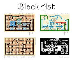 Perf And Pcb Effects Layouts Eqd Black Ash Diy Guitar Pedal Layout Morning Glory