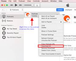 Download All Episodes For Podcast In Itunes How To Appletoolbox