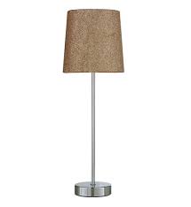 Illuminate your space and create a cosy ambience with beautiful table lamps. Tall Stick Table Lamp Aubergine Chrome Metal Table Lamp
