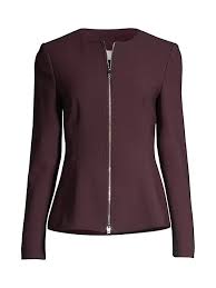 Anna Devane General Hospital Maroon Track Jacket William Jacket